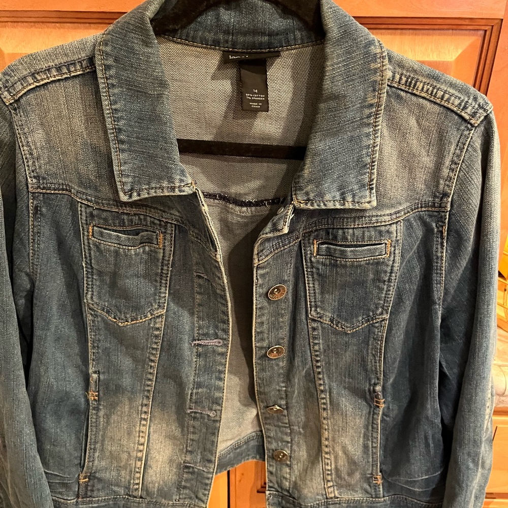 Lane Bryant Classic Blue Jean Jacket
